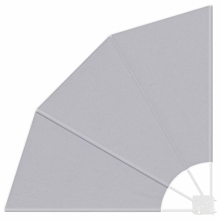 Ecran de intimitate pentru balcon Gri 115 x 115 cm Poliester - WALTI WALTI