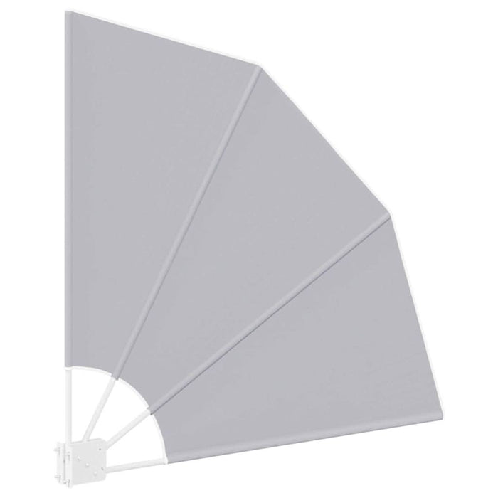 Ecran de intimitate pentru balcon Gri 115 x 115 cm Poliester - WALTI WALTI