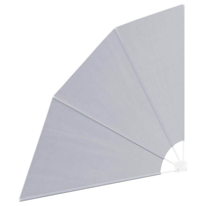Ecran de intimitate pentru balcon 160 x 160 cm Poliester Gri - WALTI WALTI