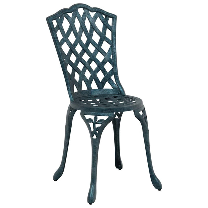 Set de masă pentru grădină 5 pcs Verde Aluminiu - WALTI WALTI