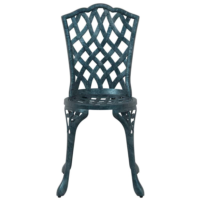 Set de masă pentru grădină 5 pcs Verde Aluminiu - WALTI WALTI