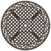 Set de masă pentru grădină 5 pcs Bronz Aluminiu - WALTI WALTI
