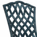 Set masă de grădină 3 pcs Verde Aluminiu turnat - WALTI WALTI