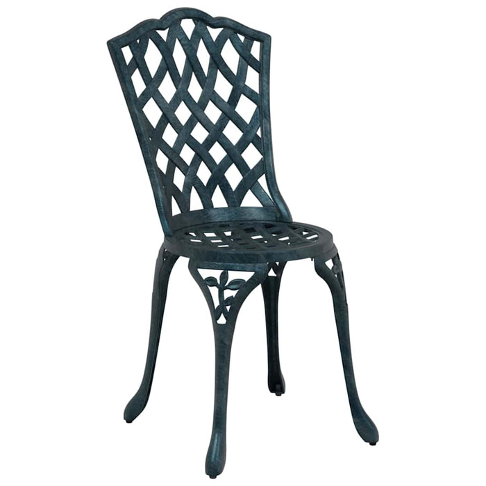 Set masă de grădină 3 pcs Verde Aluminiu turnat - WALTI WALTI