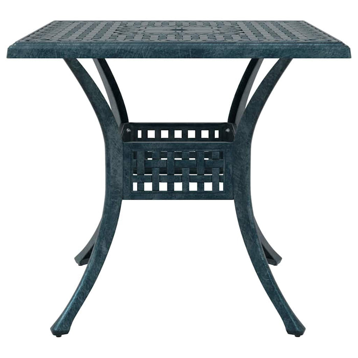 Set masă de grădină 5 pcs Verde Aluminiu turnat - WALTI WALTI
