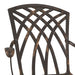 Set masă de grădină 3 pcs Bronz Aluminiu turnat - WALTI WALTI