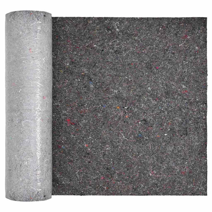 Fleece pentru piscină Gri 1 x 25 m Poliester și bumbac - WALTI WALTI