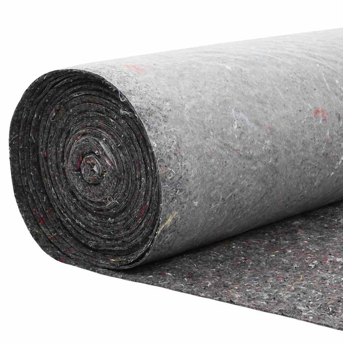 Fleece pentru piscină Gri 1 x 25 m Poliester și bumbac - WALTI WALTI