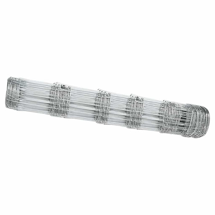 Gard pentru câmp Argintiu 25 x 0,8 m Oțel galvanizat - WALTI WALTI