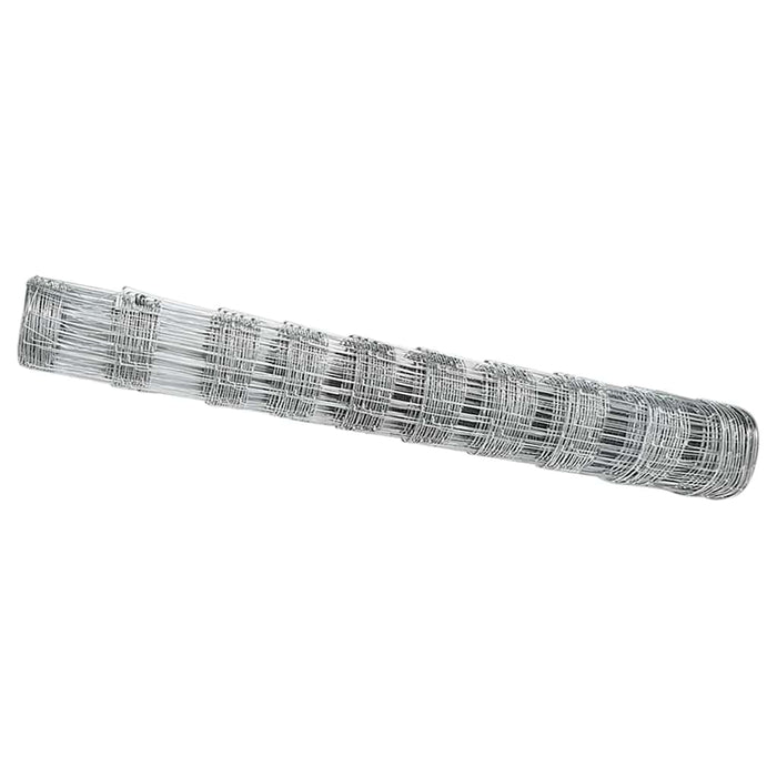Gard pentru câmp Argintiu 25 x 1 m Oțel galvanizat - WALTI WALTI
