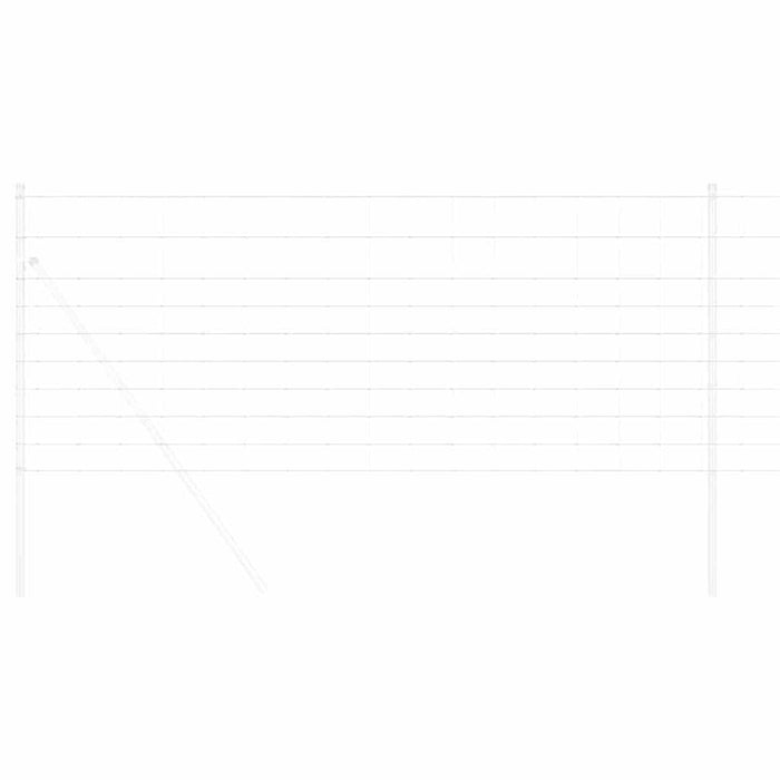 Gard pentru câmp Argintiu 25 x 1 m Oțel galvanizat - WALTI WALTI