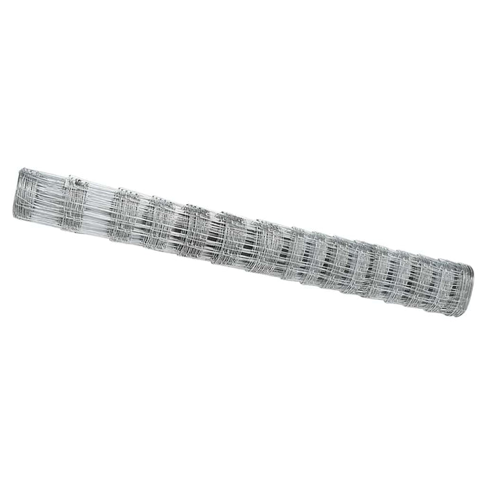 Gard pentru câmp Argintiu 25 x 1,2 m Oțel galvanizat - WALTI WALTI