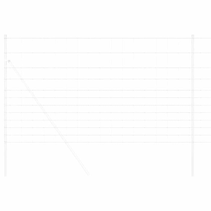 Gard pentru câmp Argintiu 25 x 1,4 m Oțel galvanizat - WALTI WALTI