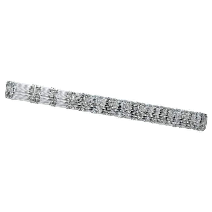 Gard pentru câmp Argintiu 25 x 1,5 m Oțel galvanizat - WALTI WALTI