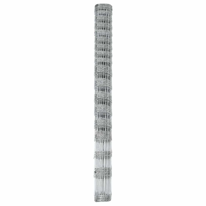 Gard pentru câmp Argintiu 25 x 1,5 m Oțel galvanizat - WALTI WALTI