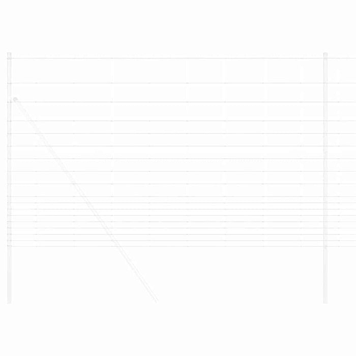 Gard pentru câmp Argintiu 25 x 1,5 m Oțel galvanizat - WALTI WALTI