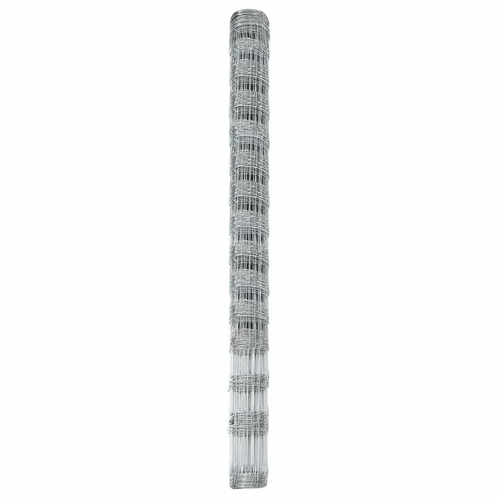 Gard pentru câmp Argintiu 25 x 1,6 m Oțel galvanizat - WALTI WALTI