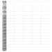 Gard pentru câmp Argintiu 25 x 1,6 m Oțel galvanizat - WALTI WALTI