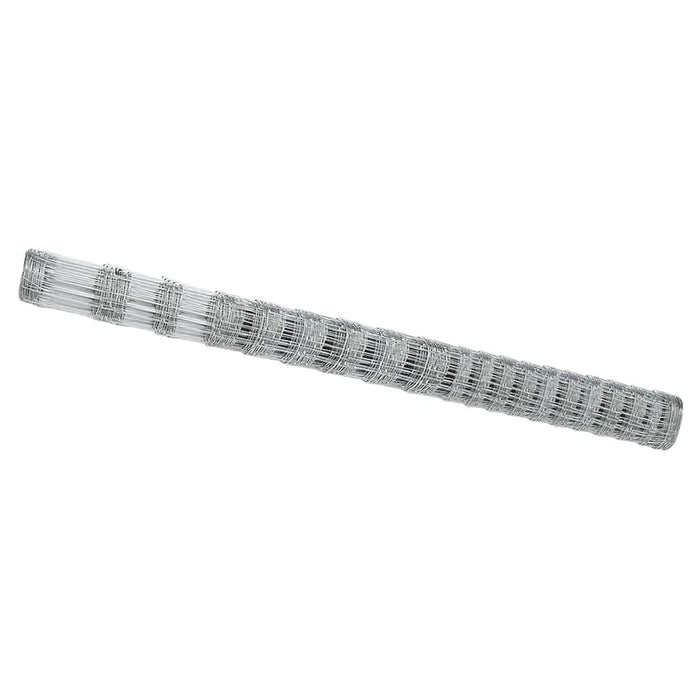 Gard pentru câmp Argintiu 25 x 1,6 m Oțel galvanizat - WALTI WALTI