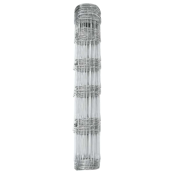 Gard pentru câmp Argintiu 50 x 0,8 m Oțel galvanizat - WALTI WALTI