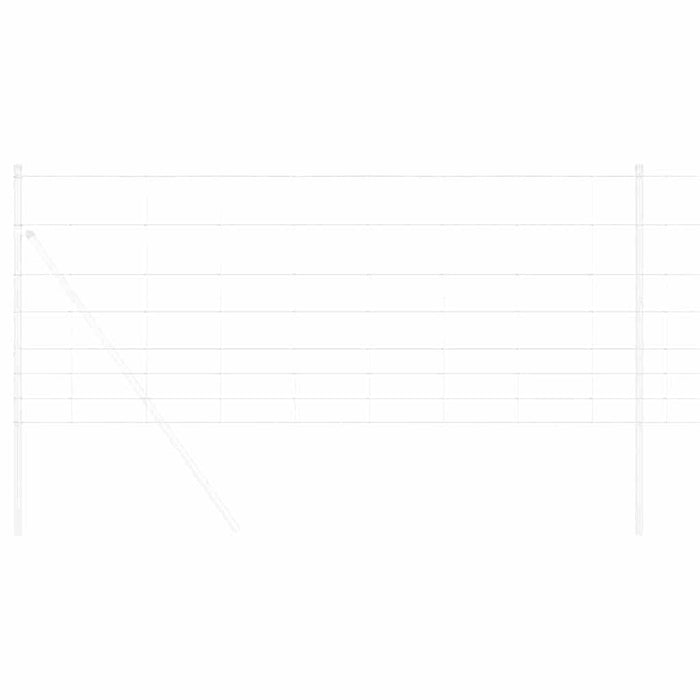 Gard pentru câmp Argintiu 50 x 1 m Oțel galvanizat - WALTI WALTI