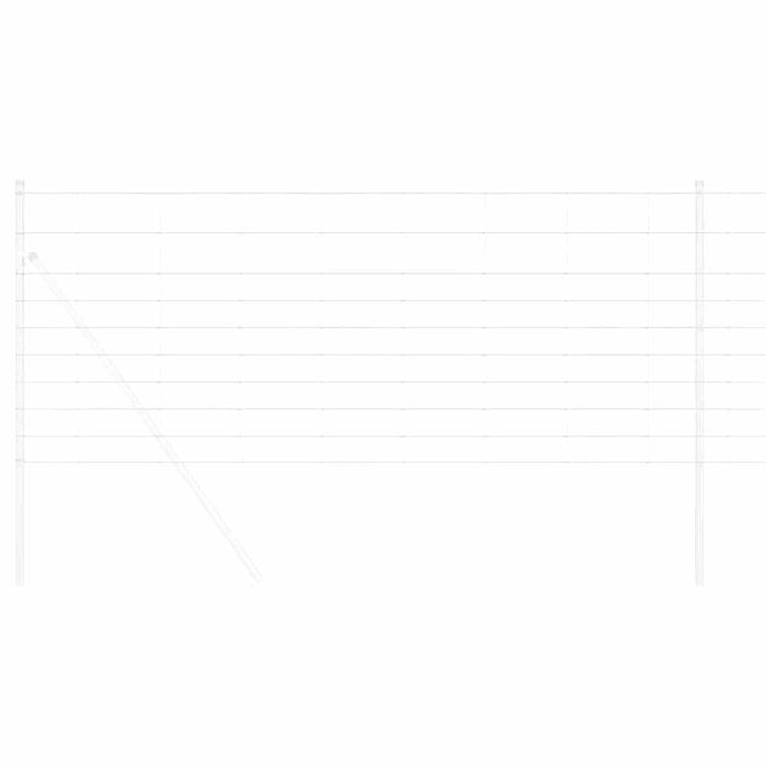 Gard pentru câmp Argintiu 50 x 1 m Oțel galvanizat - WALTI WALTI