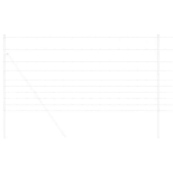 Gard pentru câmp Argintiu 50 x 1,2 m Oțel galvanizat - WALTI WALTI