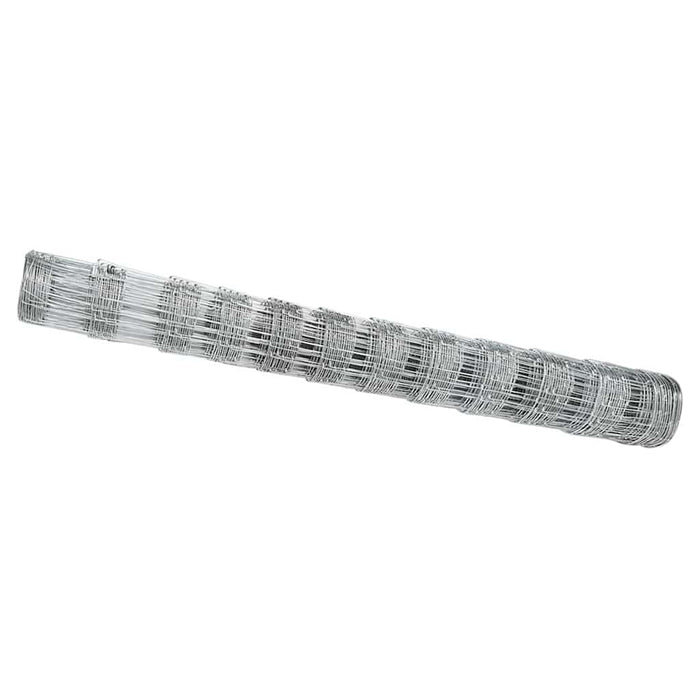 Gard pentru câmp Argintiu 50 x 1,2 m Oțel galvanizat - WALTI WALTI