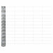 Gard pentru câmp Argintiu 50 x 1,2 m Oțel galvanizat - WALTI WALTI