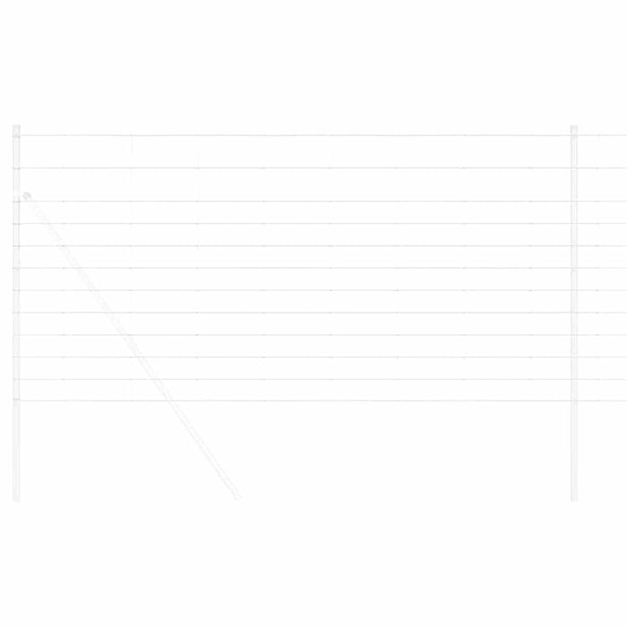 Gard pentru câmp Argintiu 50 x 1,2 m Oțel galvanizat - WALTI WALTI