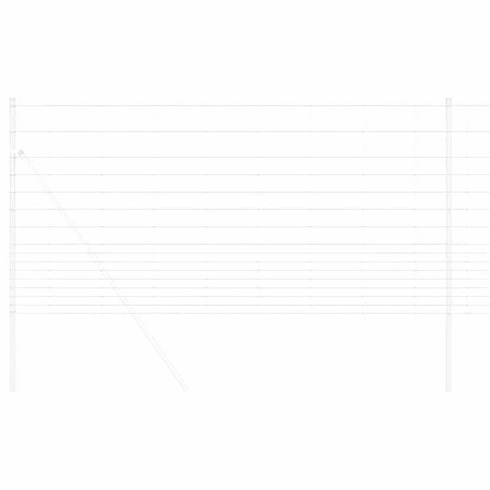 Gard pentru câmp Argintiu 50 x 1,2 m Oțel galvanizat - WALTI WALTI