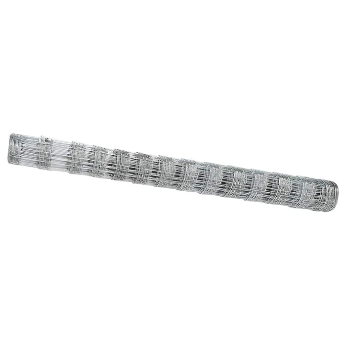 Gard pentru câmp Argintiu 50 x 1,4 m Oțel galvanizat - WALTI WALTI