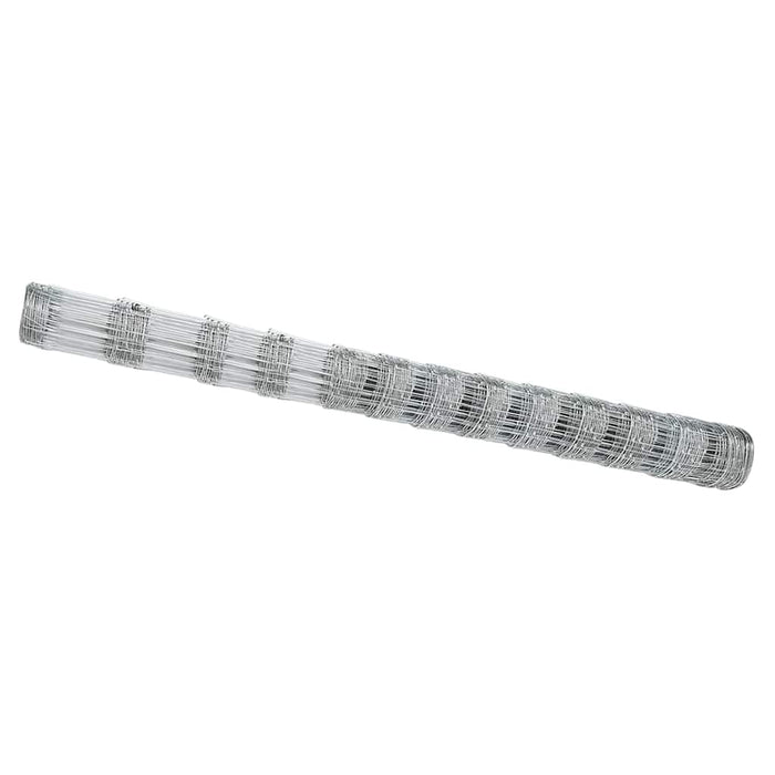 Gard pentru câmp Argintiu 50 x 1,5 m Oțel galvanizat - WALTI WALTI
