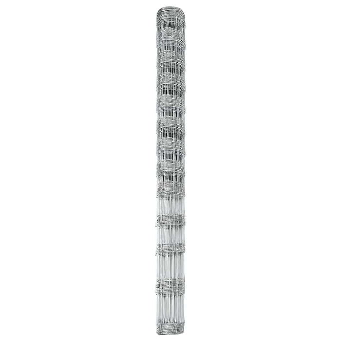 Gard pentru câmp Argintiu 50 x 1,5 m Oțel galvanizat - WALTI WALTI