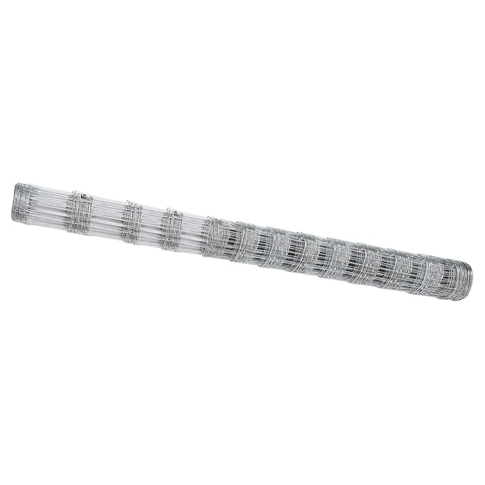 Gard pentru câmp Argintiu 50 x 1,5 m Oțel galvanizat - WALTI WALTI