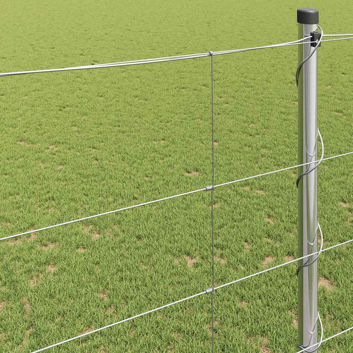 Gard pentru câmp Argintiu 50 x 1,5 m Oțel galvanizat - WALTI WALTI