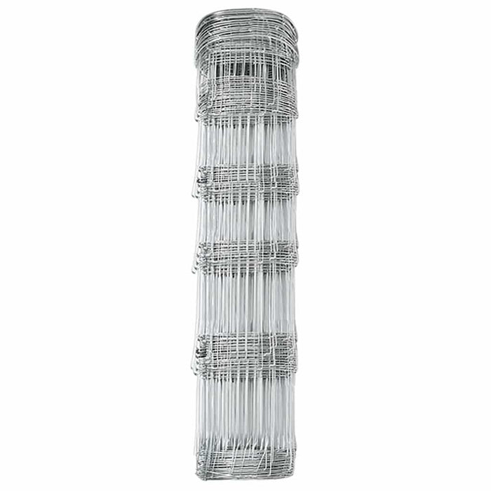 Gard pentru câmp Argintiu 100 x 0,8 m Oțel galvanizat - WALTI WALTI