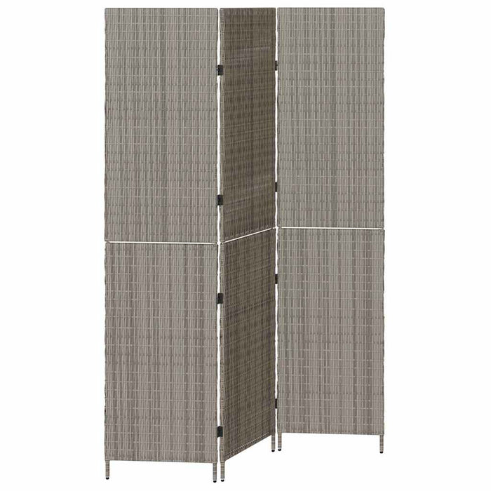 Separator de cameră Pliere Manual Gri 147 x 180 cm poliratan - WALTI WALTI