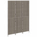 Separator de cameră Pliere Manual Gri 147 x 180 cm poliratan - WALTI WALTI