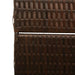 Separator de cameră Pliere Manual Maro 195 x 180 cm poliratan - WALTI WALTI
