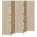 Separator de cameră Pliere Manual Bej 245 x 180 cm poliratan - WALTI WALTI