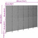Separator de cameră Pliere Manual Bej 294 x 180 cm poliratan - WALTI WALTI
