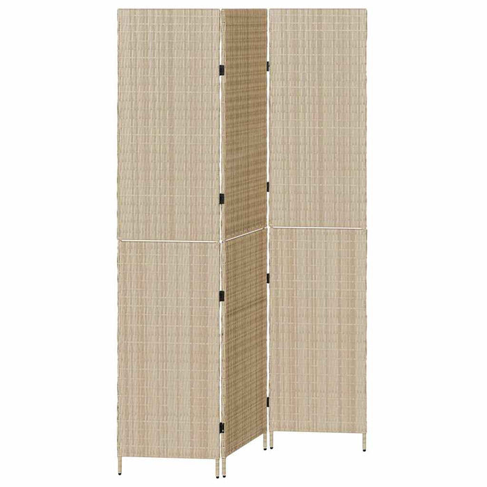 Separator de cameră Pliere Manual Bej 146 x 200 cm poliratan - WALTI WALTI