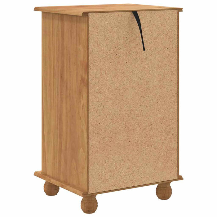 Comodă cu sertar ASKIM Maro 45,8 x 40 x 79 cm Lemn de pin masiv - WALTI WALTI