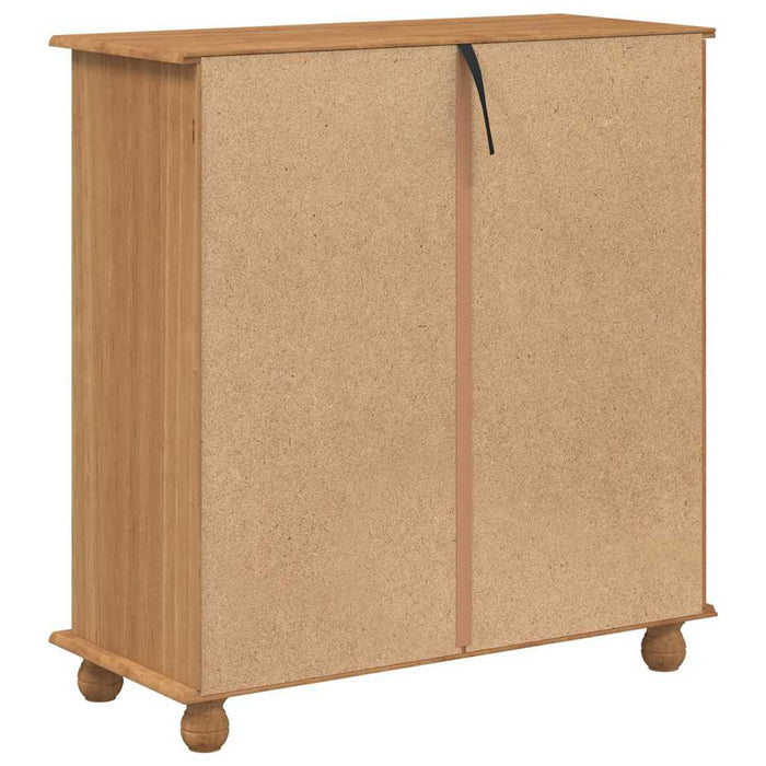 Comodă cu sertar ASKIM Maro 91 x 40 x 95,5 cm Lemn de pin masiv - WALTI WALTI