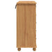 Comodă cu sertar ASKIM Maro 91 x 40 x 95,5 cm Lemn de pin masiv - WALTI WALTI