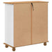 Comodă cu sertar ASKIM Alb 91 x 40 x 95,5 cm Lemn de pin masiv - WALTI WALTI