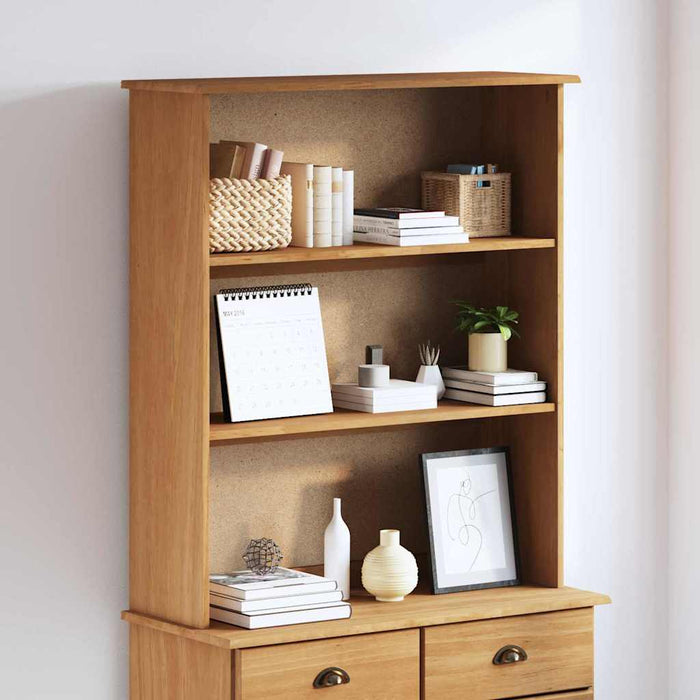 Hutch ASKIM 91 x 30 x 104 cm Lemn masiv de pin - WALTI WALTI