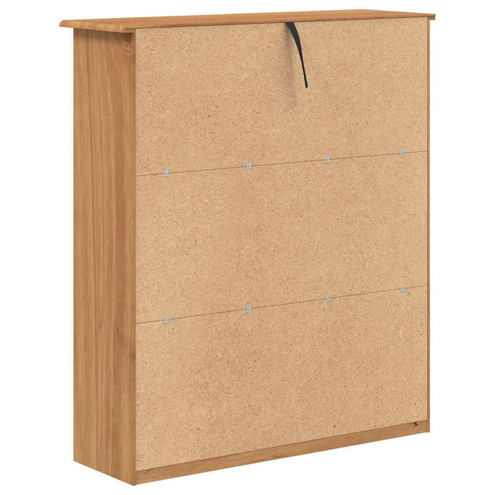 Hutch ASKIM 91 x 30 x 104 cm Lemn masiv de pin - WALTI WALTI