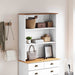 Hutch ASKIM 91 x 30 x 104 cm Lemn masiv de pin - WALTI WALTI